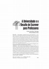 Research paper thumbnail of A universidade e o desafio de escrever para professores