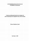 Research paper thumbnail of Leitura profissional docente em tempos de universitarização do magistério das séries iniciais