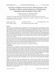 Research paper thumbnail of The Effect of Multiple-Choice Test Items’ Difficulty Degree on the Reliability Coefficient and the Standard Error of Measurement Depending on the Item Response Theory (IRT)