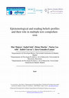 Research paper thumbnail of Epistemological and reading beliefs profiles and their role in multiple text comprehension