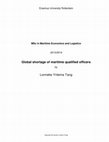 Research paper thumbnail of Comparative study of Female poetry team In Ming dynasty and qing dynasty - Center on “Sam hu pavilion”and “Quhongwomsha”