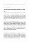 Research paper thumbnail of Breve reflexão sobre algumas das teses de Walter Benjamin sobre a história e sua aplicação em relação ao Brasil.