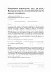 Research paper thumbnail of Horrorismo y biopolítica de la ablación. Racializaciones de lo indio en el conflicto armado colombiano