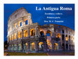 Research paper thumbnail of La Antigua Roma. Escultura. Primera parte.