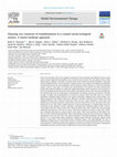 Research paper thumbnail of Charting two centuries of transformation in a coastal social-ecological system: A mixed methods approach