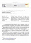 Research paper thumbnail of A second-order accurate non-linear difference scheme for the N -component Cahn–Hilliard system