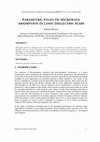 Research paper thumbnail of PARAMETRIC STUDY OF MICROWAVE ABSORPTION IN LOSSY DIELECTRIC SLABS