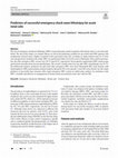 Research paper thumbnail of Predictors of successful emergency shock wave lithotripsy for acute renal colic