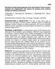 Research paper thumbnail of 609 Elevated Lactate-dehydrogenase level and positive frozen section analysis are independent risk factors for positive final urethral margins at radical cystectomy