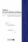 Research paper thumbnail of La formation des juristes. Rapport de synthèse