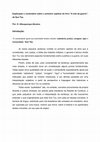 Research paper thumbnail of Explicação e comentário sobre o primeiro capítulo do livro “A arte da guerra”, de Sun Tzu.