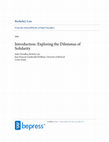 Research paper thumbnail of Introduction: Exploring the Dilemmas of Solidarity