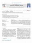 Research paper thumbnail of Minimizing alkali leaching in the concrete prism expansion test at 38 °C