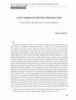 Research paper thumbnail of Lati̇n Ameri̇ka’Da Örtüşen Bölgeselci̇li̇k