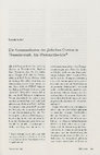 Research paper thumbnail of Die Kommandanten des jüdischen Ghettos im Theresienstadt. Ein Werkstattbericht