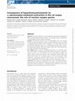 Research paper thumbnail of Consequence of hyperhomocysteinaemia on α1 -adrenoceptor-mediated contraction in the rat corpus cavernosum: the role of reactive oxygen species