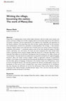 Research paper thumbnail of Writing the Village, Becoming the Nation: The Work of Manoj Das