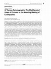 Research paper thumbnail of Of Human Seismographs: The Multifaceted Roles of Pictures in the Meaning Making of Earthquakes