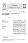 Research paper thumbnail of Dataset of Flow Experiment: Effects of Density, Viscosity and Surface Tension on Flow Regimes and Pressure Drop of Two-Phase Flow in Horizontal Pipes