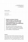 Research paper thumbnail of Podróże nuncjusza Antonia Santa Crocego w czasie jego misji w Rzeczypospolitej (1627-1630). Przyczynek do badań nad mobilnością dyplomatów papieskich