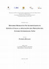 Research paper thumbnail of MENORES MIGRANTES NO ACOMPAÑADOS EN ESPAÑA E ITALIA: LA APLICACIÓN DEL PRINCIPIO DEL INTERES SUPERIOR DEL NIÑO