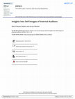 Research paper thumbnail of Insights Into Self-Images of Internal Auditors