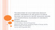 Research paper thumbnail of "Guardianship of unaccompanied migrant minors: assessment of the extent to which Spanish law reflects the EU migration regime and international standards on children's rights". Patrizia Rinaldi