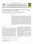 Research paper thumbnail of Human serum albumin binding to the biologically active labdane diterpene "leoheterin": Spectroscopic and in silico analysis