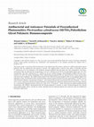 Research paper thumbnail of Antibacterial and Anticancer Potentials of Presynthesized Photosensitive Plectranthus cylindraceus Oil/TiO2/Polyethylene Glycol Polymeric Bionanocomposite