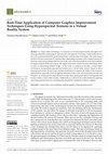 Research paper thumbnail of Real-Time Application of Computer Graphics Improvement Techniques Using Hyperspectral Textures in a Virtual Reality System