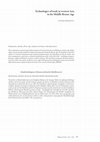 Research paper thumbnail of (2021b) Technologies of Trade in Western Asia in the Middle Bronze Age. Pp. 55-67 in Merchants, Measures and Money. Understanding the Technologies of Early Trade in a Comparative Perspective, ed. L. Rahmstorf et al. Wachholtz: Kiel