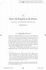 Research paper thumbnail of (2022a) Before the Kingdom of the Hittites. Anatolia in the Middle Bronze Age. The Oxford History of the Ancient Near East, ed. N. Moeller, D.T. Potts, K. Radner. Oxford: Oxford University Press