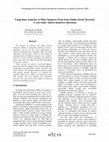 Research paper thumbnail of Using Data Analytics to Filter Insincere Posts from Online Social Networks A Case Study: Quora Insincere Questions