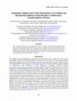 Research paper thumbnail of Organizing Children and Youth Mathematical Art Exhibits and Interpreting MathArt-works through a Collaborative, Transdisciplinary Practice