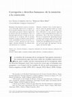 Research paper thumbnail of Corrupción y derechos humanos: de la intuición a la convicción