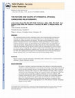 Research paper thumbnail of The Nature and Scope of Stressful Spousal Caregiving Relationships