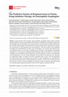 Research paper thumbnail of The Predictive Factors of Responsiveness to Proton Pump Inhibitor Therapy for Eosinophilic Esophagitis