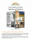 Research paper thumbnail of Colossians and Philemon: The Photo Companion to the Bible