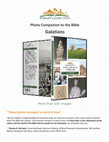 Research paper thumbnail of Galatians: The Photo Companion to the Bible