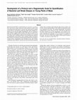 Research paper thumbnail of Development of a Protocol and a Diagrammatic Scale for Quantification of Bacterial Leaf Streak Disease on Young Plants of Maize