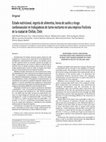 Research paper thumbnail of Estado nutricional, ingesta de alimentos, horas de sueño y riesgo cardiovascular en trabajadoras de turno nocturno en una empresa frutícola de la ciudad de Chillán, Chile