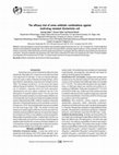 Research paper thumbnail of The efficacy trial of some antibiotic combinations against multi-drug resistant Escherichia coli