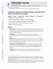 Research paper thumbnail of Two-photon imaging of chronically implanted neural electrodes: Sealing methods and new insights