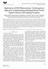 Research paper thumbnail of Application of CDS Photoresistors: An Inexpensive Approach to Implementing Intelligent Road Traffic Signal Control in Developing Countries