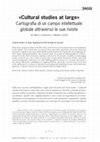 Research paper thumbnail of Santoro M., GERLI M., "«Cultural studies at large». Cartografia di un campo intellettuale globale attraverso le sue riviste", Studi Culturali, 1/2022, pp. 7-36