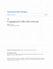 Research paper thumbnail of Congregational Conflict and Community