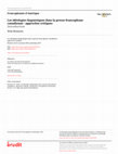 Research paper thumbnail of Les idéologies linguistiques dans la presse francophone canadienne : approches critiques