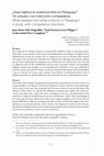 Research paper thumbnail of ¿Qué explica la violencia letal en Paraguay? Un estudio con intención comparativa