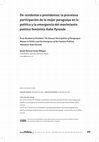 Research paper thumbnail of De residentas a presidentas: la procelosa participación de la mujer paraguaya en la política y la emergencia del movimiento político feminista Kuña Pyrenda