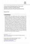 Research paper thumbnail of Literarische Dekolonisation: Race und Gender in Sharon Dodua Otoos afrofuturistischer Novelle Synchronicity